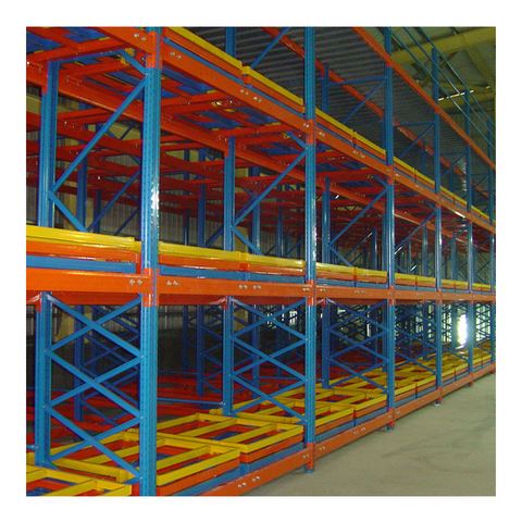 Push Back Storage System