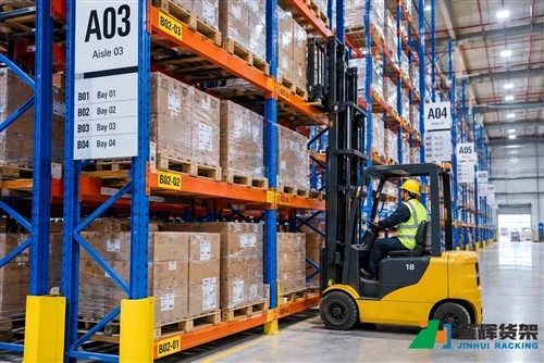 Gerenciamento de locais de armazenamento de racks de paletes: como organizar locais de racks de d...