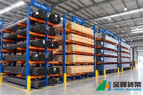 Como organizar materiais longos e superdimensionados em um armazém